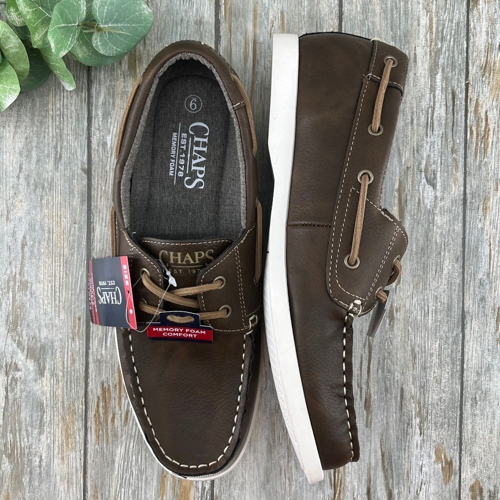 Men’s Chaps Benny Boat Shoes Size 9
